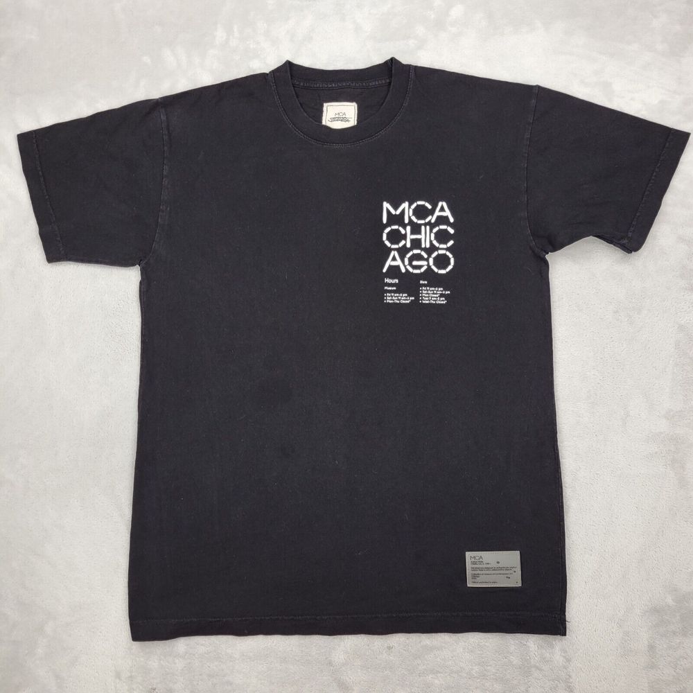 Museum Contemporary Art Shirt Mens Medium Joshua Vides Exhibit MCA Chicago Adult
